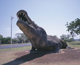 Crocodile Statue - Lismore Accommodation 0