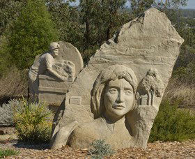 Heritage Sculptures At Pensioners Hill Lookout - Lismore Accommodation 0