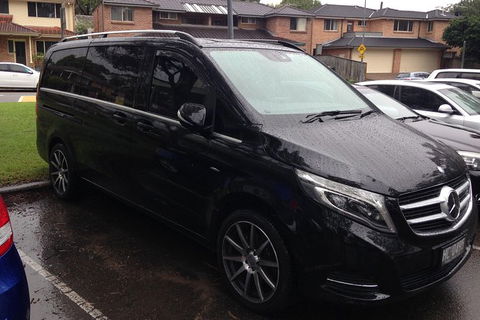 Arrival Private Transfer Sydney Airport SYD To Sydney In Luxury Van V Class - Lismore Accommodation 2