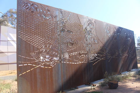 Berri Bridge Mural - Lismore Accommodation 1