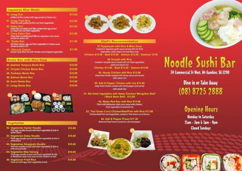 Noodle Sushi Bar Mount Gambier - Lismore Accommodation 1