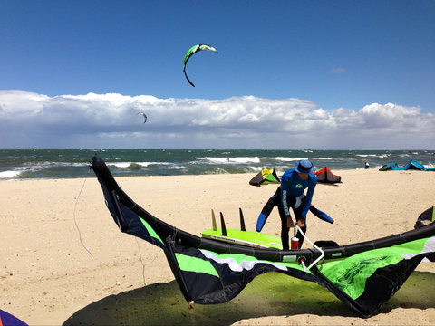 Kiteboarding Lesson - Lismore Accommodation 1