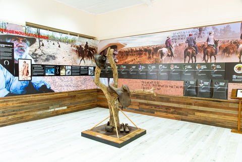 Indigenous Stock Workers Display - Lismore Accommodation 0