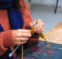 Knit  Sip Make a Cosy Scarf - Lismore Accommodation