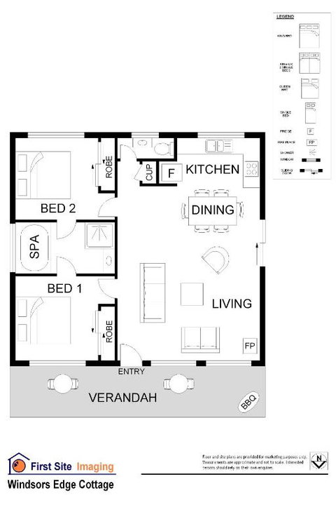 Windsors Edge Cottage Pokolbin - Lismore Accommodation 5