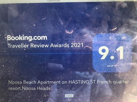 Noosa Beach Apartment On HASTING St. French Quarter Resort.Noosa Heads - Lismore Accommodation 1