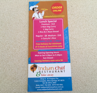 Indian chef restaurant  Take away - Lismore Accommodation