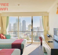 High Floor Twin Share with Ocean View at Surfers Paradise - Hotel Studio - Lismore Accommodation