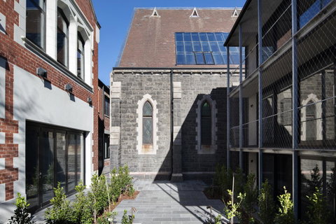 Converted Blue Stone Church - Lismore Accommodation 4