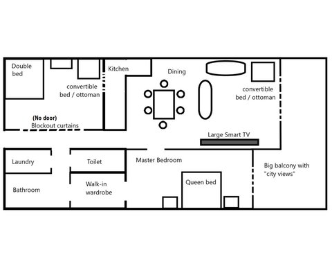 Towers Of Chevron - Private Apartment - Lismore Accommodation 7