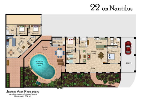 22 On Nautilus - Lismore Accommodation 1