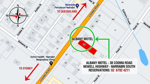 Aalbany Motel Narrabri - Lismore Accommodation 1
