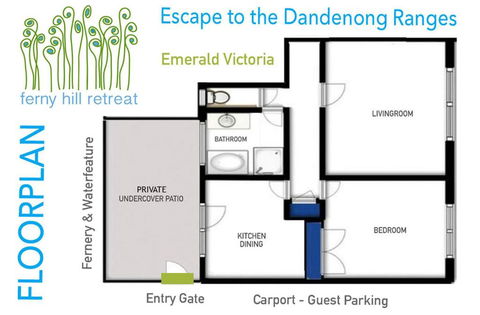 Ferny Hill Retreat, Emerald Victoria - Lismore Accommodation 4