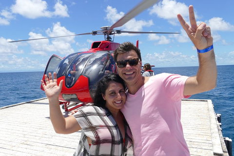 Full Day Reef Cruise Including 10 Minute Heli Scenic Flight: Get High Package - Lismore Accommodation 0