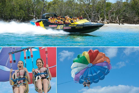 Gold Coast Jetboat And Parasail Combo - For 2 People - Lismore Accommodation 1
